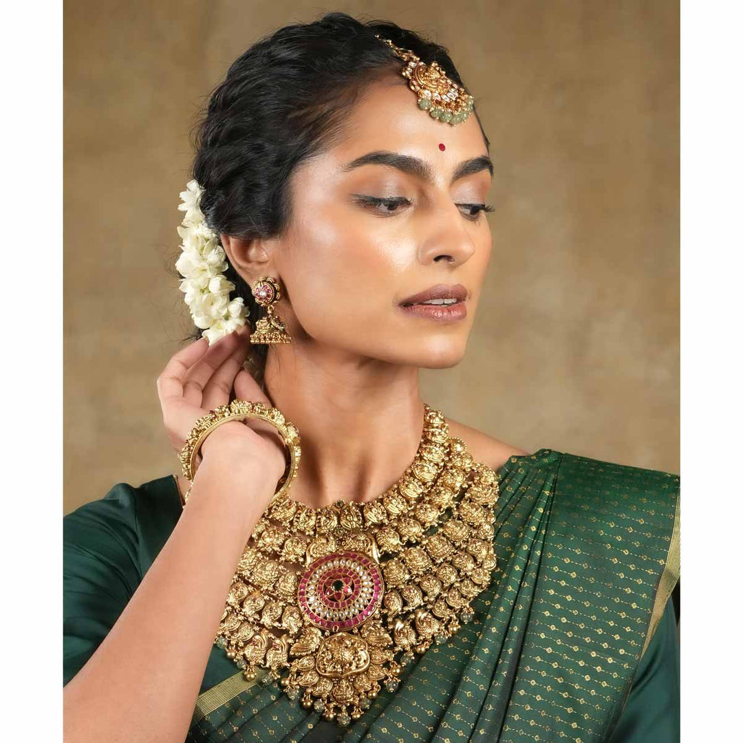 Kanisha Nagas Nakshi Necklace