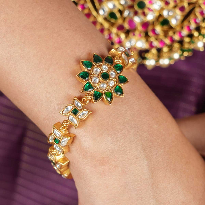 Lithik Kundan Bracelet