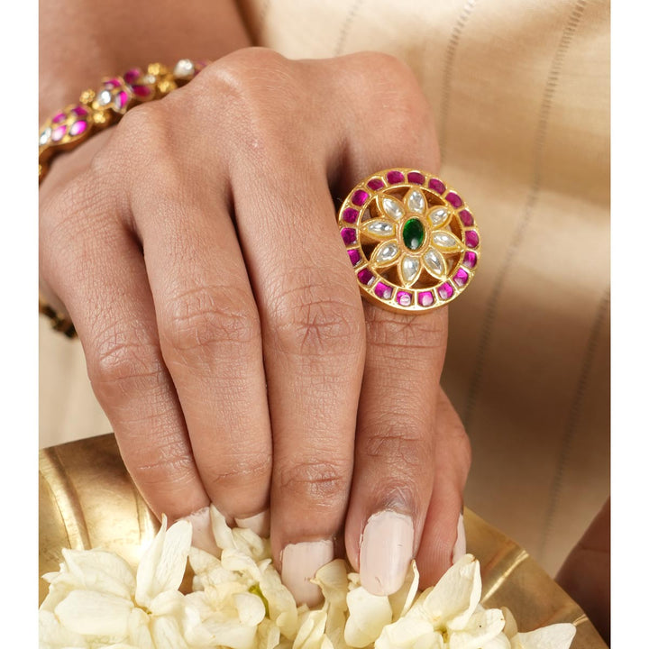 Tuhina Kundan Ring