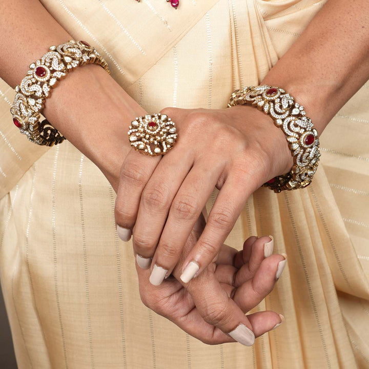 Sharnika Victorian Pair Bangles