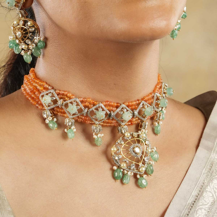 Prahara Victorian Choker Set