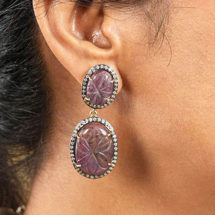 Chakoor Victorian Long Earrings