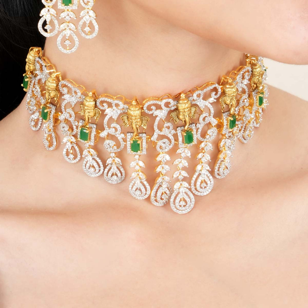 Vinayak Avikam Choker Set