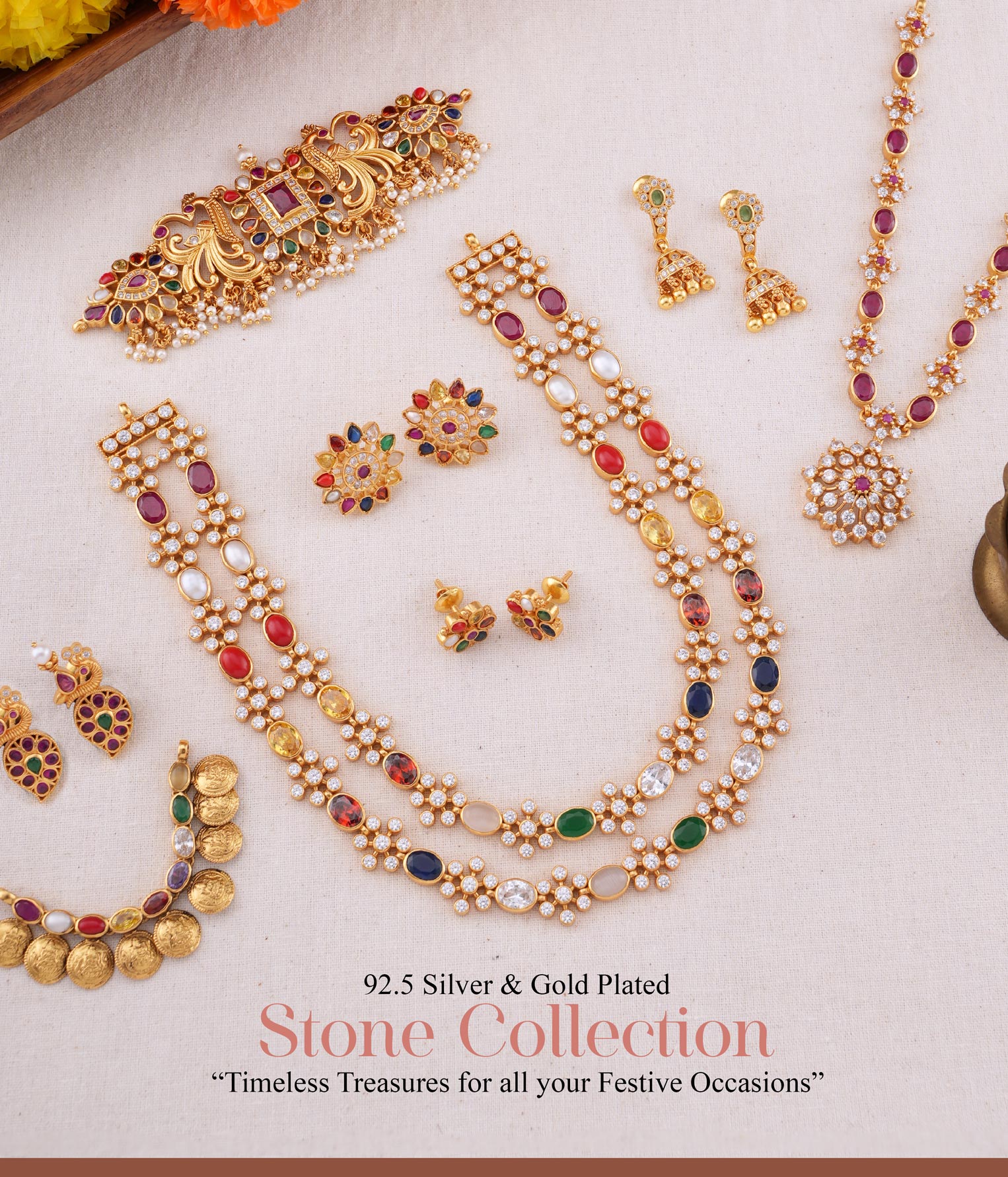 Gold plated hot sale jewellery collection