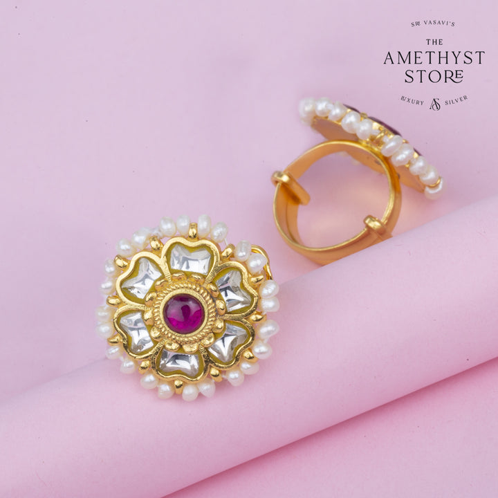 Tarasha Kundan Ring