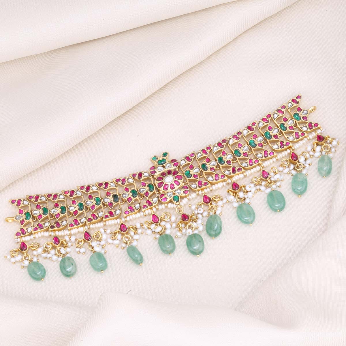 Kundan choker jewellery on sale online