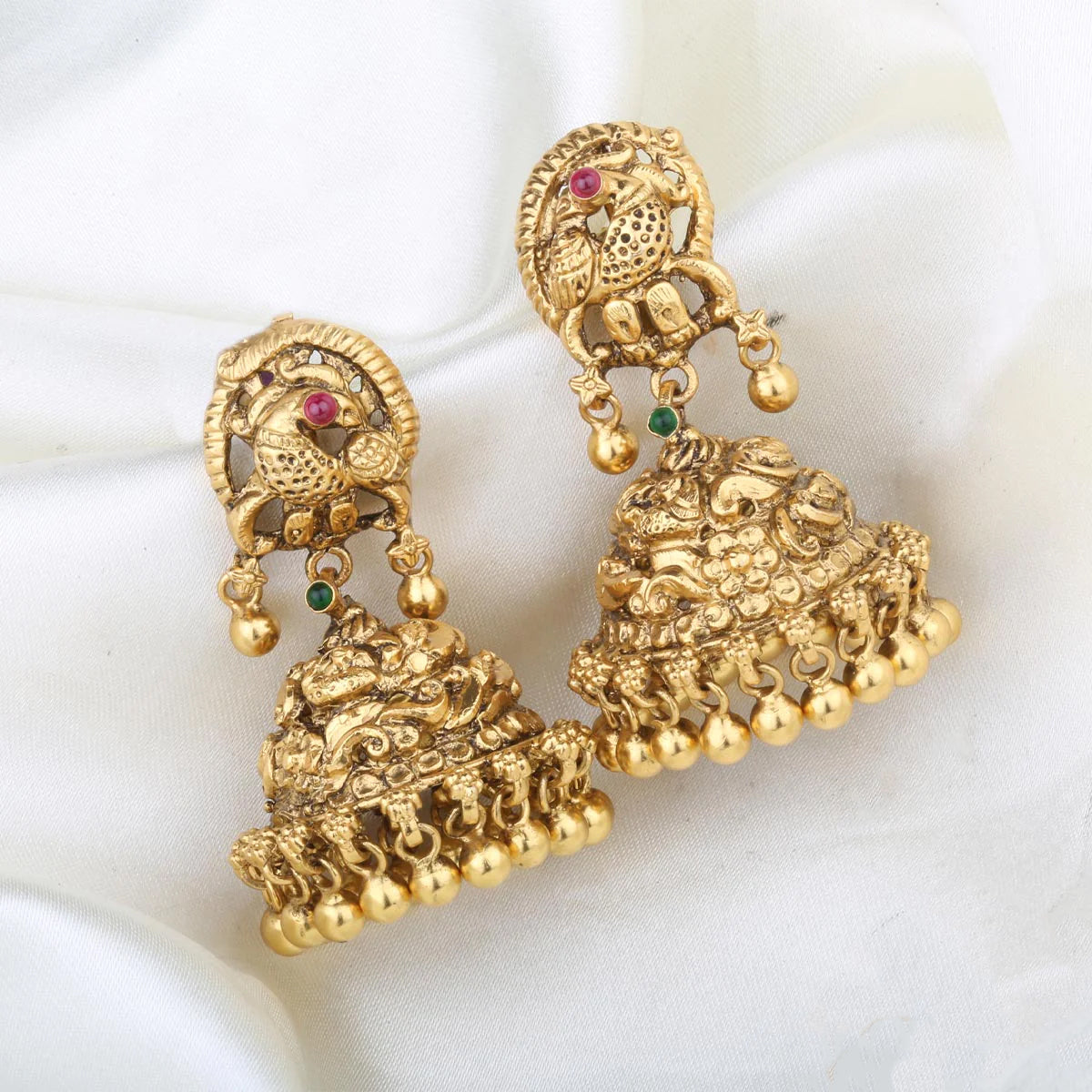 Buy Malabar Gold and Diamonds 22k Yellow Gold Earrings for Women Online At  Best Price @ Tata CLiQ