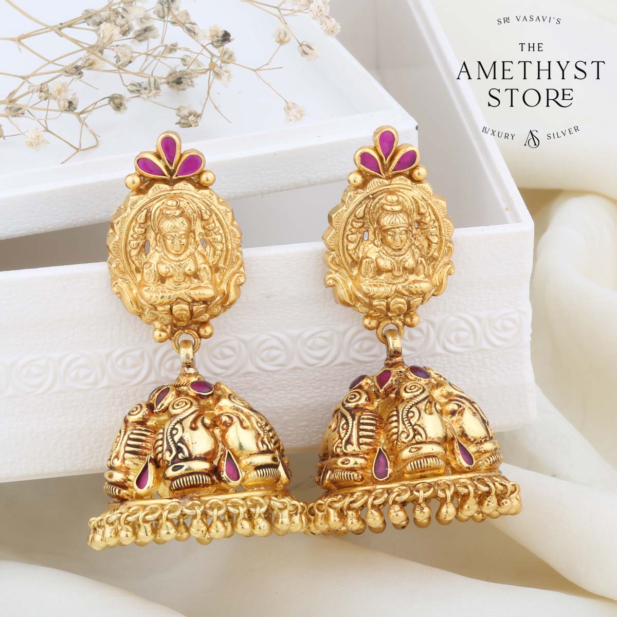 Easy EMI Option on 92.5 Gold Plated Indian Silver Jewellery Online