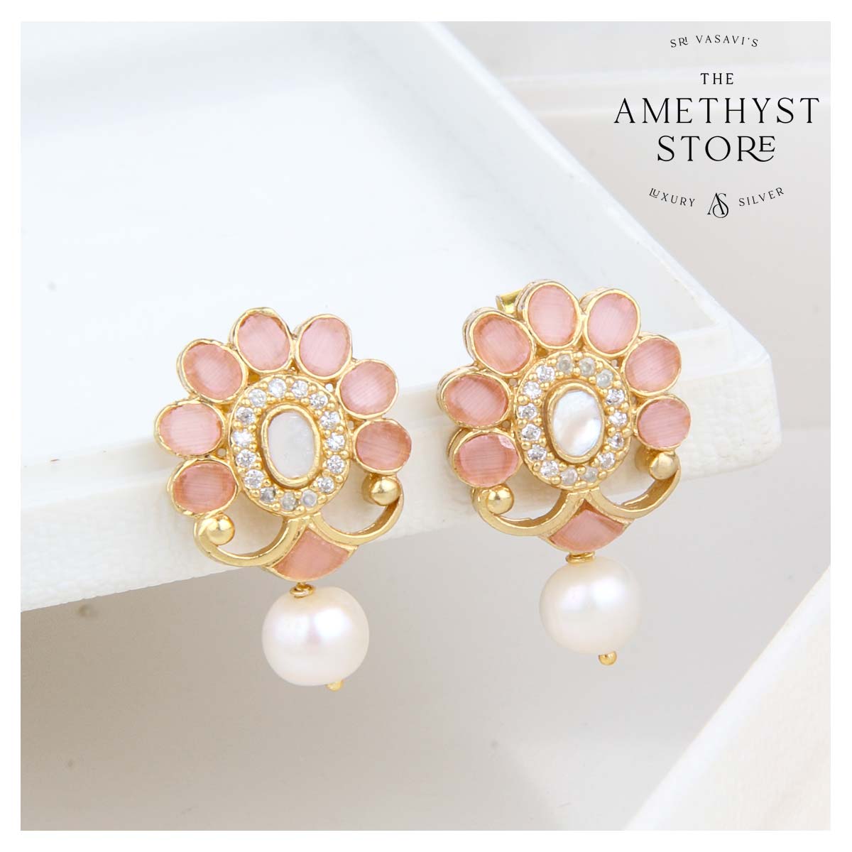 Oh! Baby Pink Earrings – PeekaBoo Online