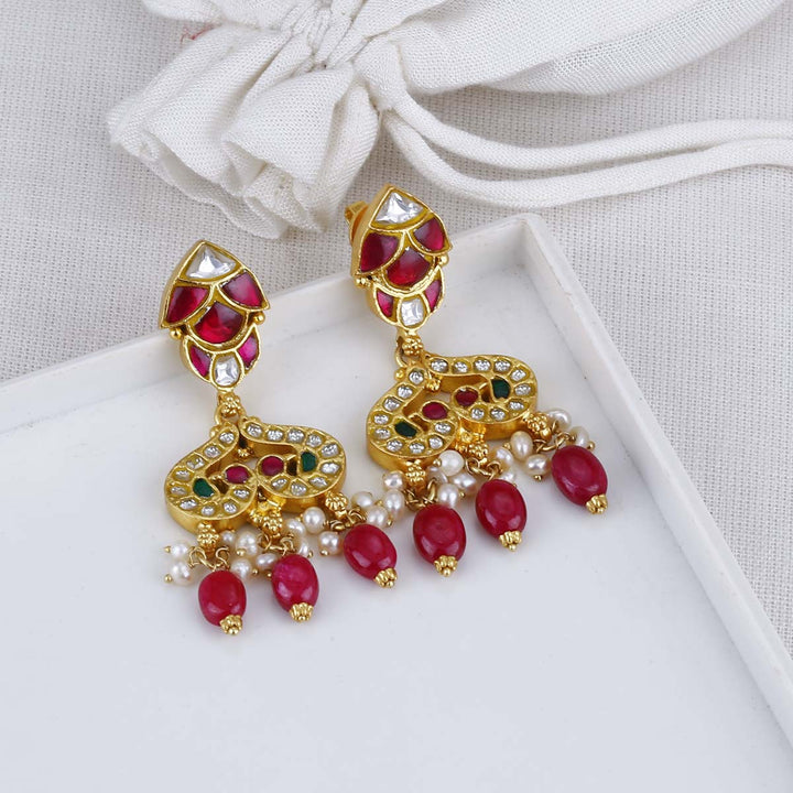 Nerrisa Kundan Earrings