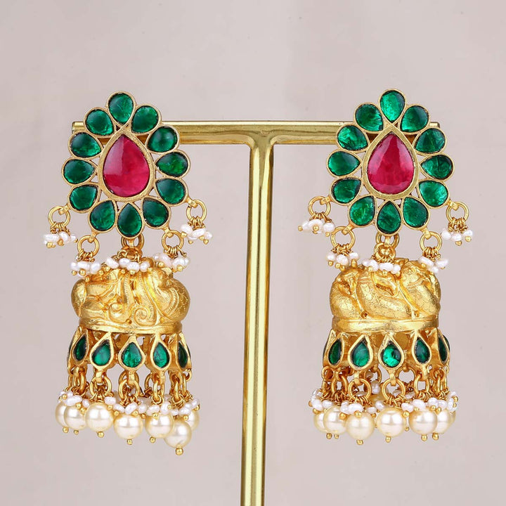 Vivera Kundan Jhumkas