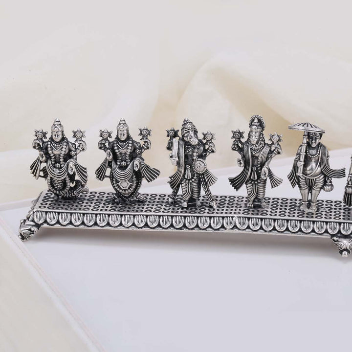 Lord Vishnu Dashavatar 2D Idols Set